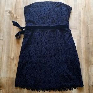 Tommy Hilfiger strapless lacy dress, Size 16